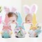 3 PCS Easter Gnomes Decor, Resin Bunny Handmade Spring Gnomes/Elf Gifts for Kids/Women/Men, Home Party Decorations